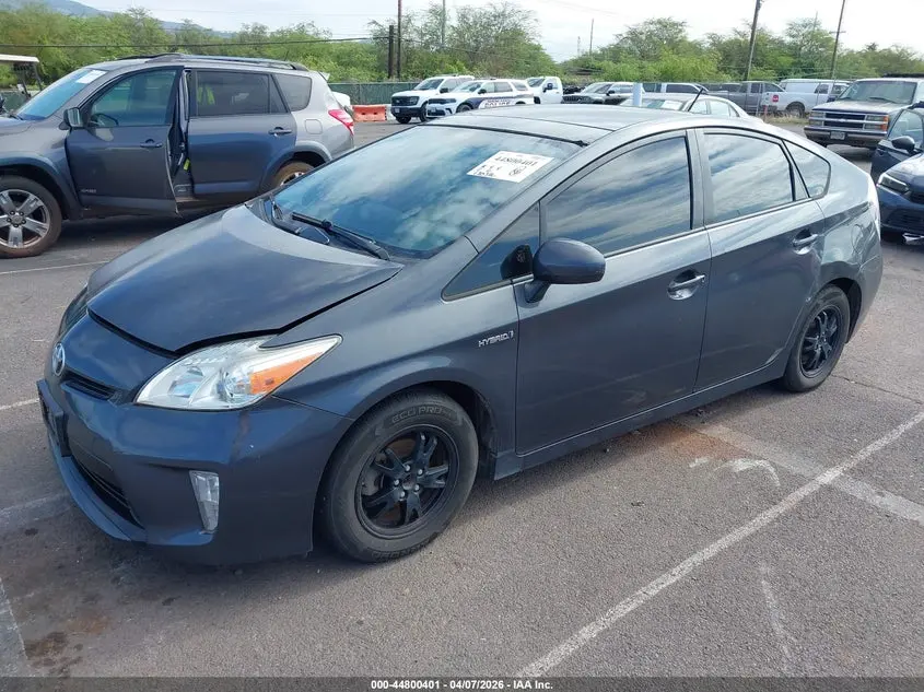 2012 TOYOTA PRIUS FIVE/FOUR/ONE/THREE/TWO