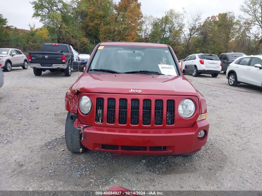 2010 JEEP PATRIOT SPORT