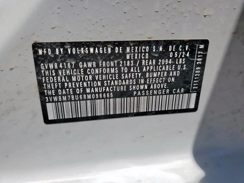 2024 VOLKSWAGEN JETTA SPORT  