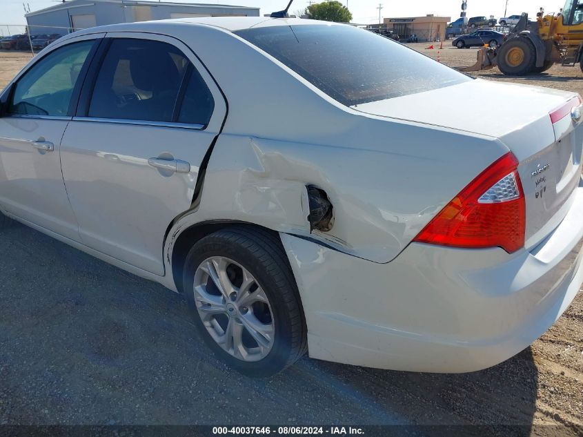 2012 FORD FUSION SE