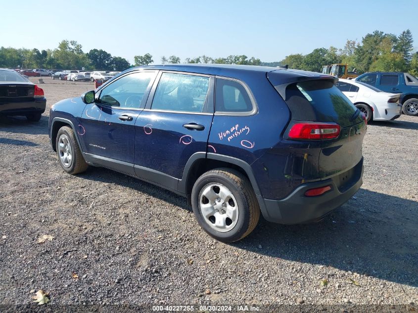 2016 JEEP CHEROKEE SPORT