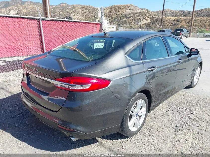 2018 FORD FUSION HYBRID S
