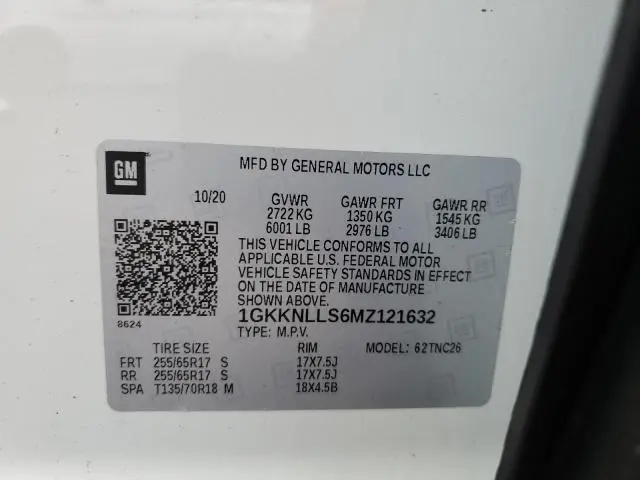 2021 GMC ACADIA AT4  
