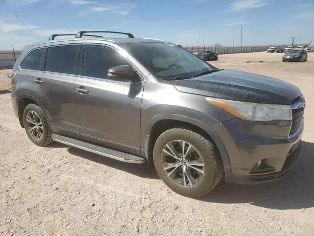 2016 TOYOTA HIGHLANDER XLE