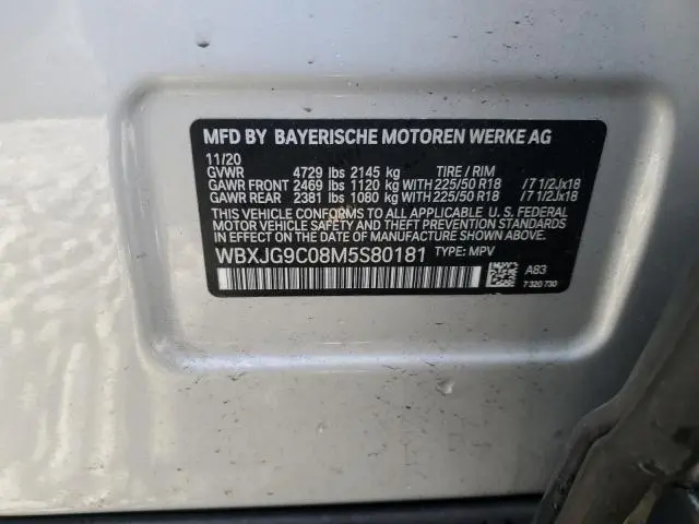 2021 BMW X1 XDRIVE28I  