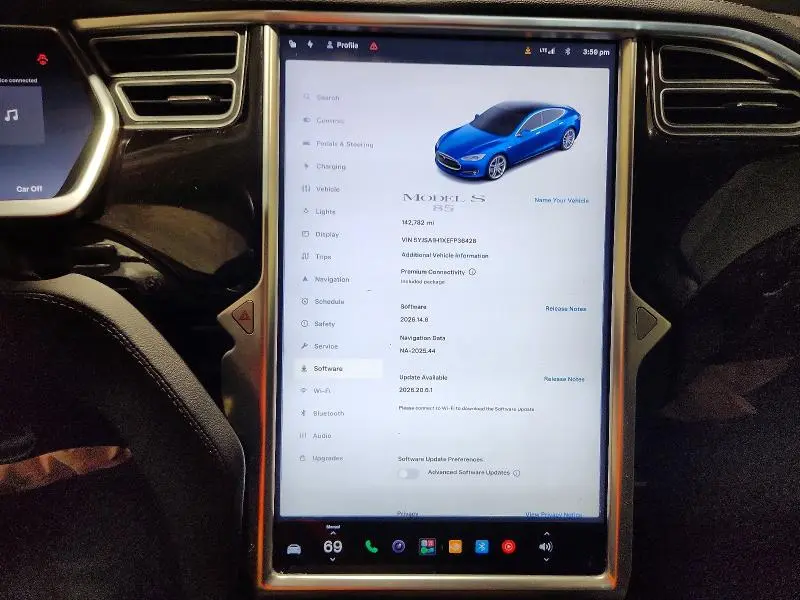 2014 TESLA MODEL S   