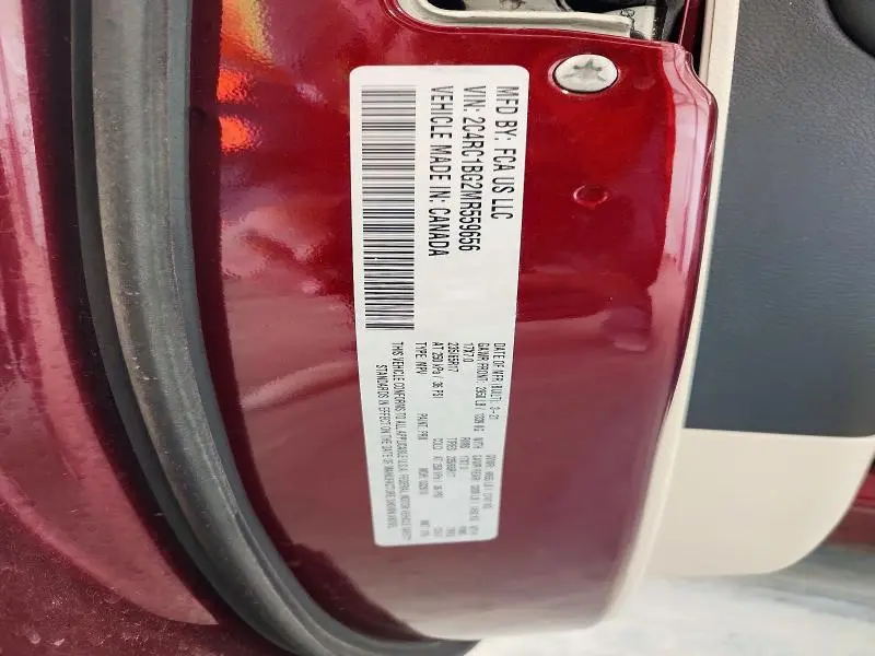 2021 CHRYSLER PACIFICA TOURING L  