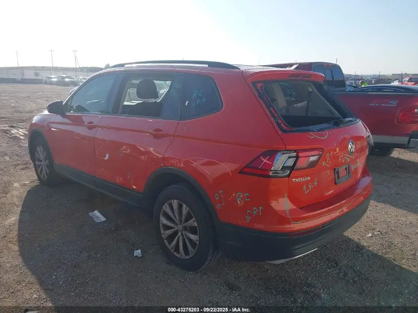 2019 VOLKSWAGEN TIGUAN 2.0T S