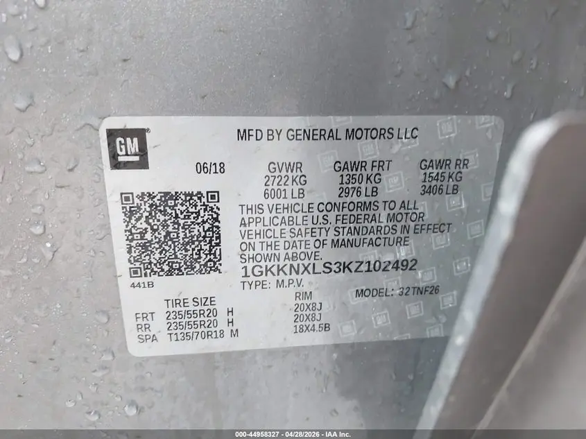 2019 GMC ACADIA DENALI