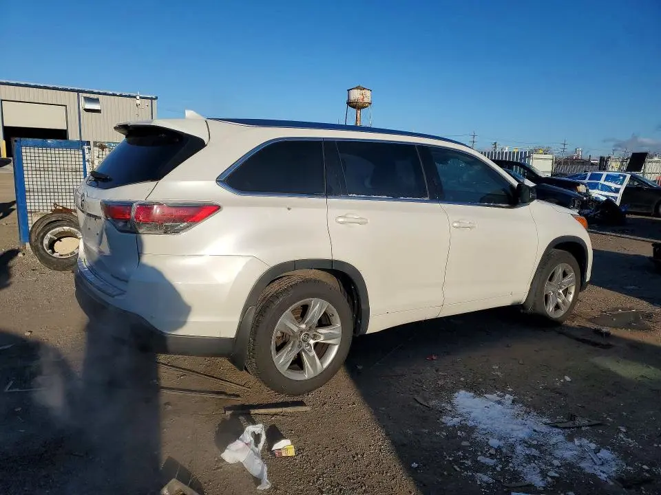 2016 TOYOTA HIGHLANDER LIMITED PLATINUM  
