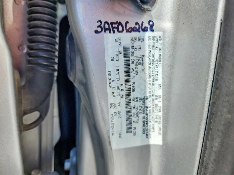 2012 FORD FOCUS SEL  