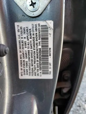 2013 HONDA CIVIC LX