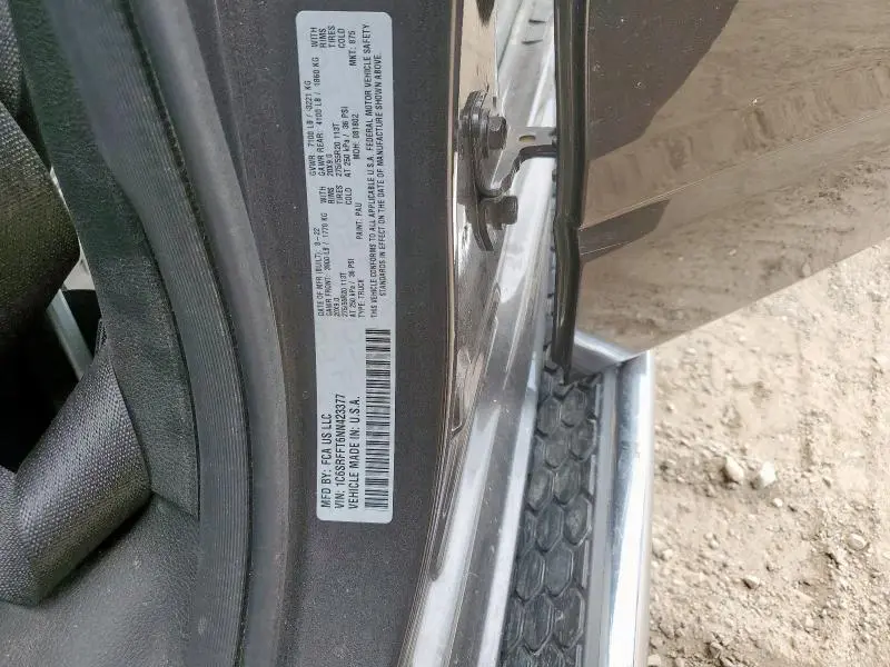 2022 RAM 1500 BIG HORN/LONE STAR  