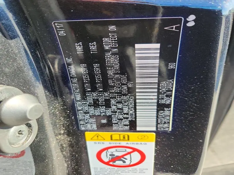 2017 LEXUS RX 350 BASE  