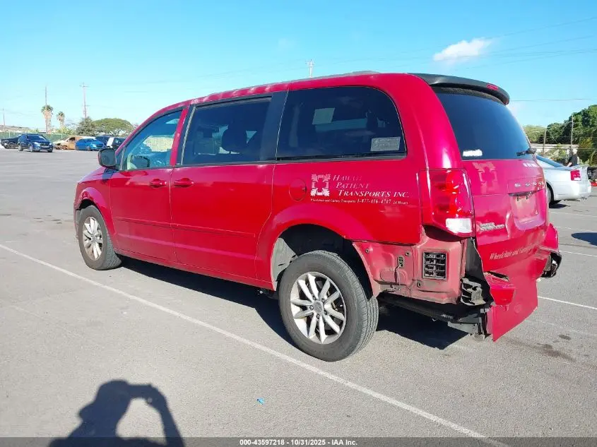 2014 DODGE GRAND CARAVAN SXT
