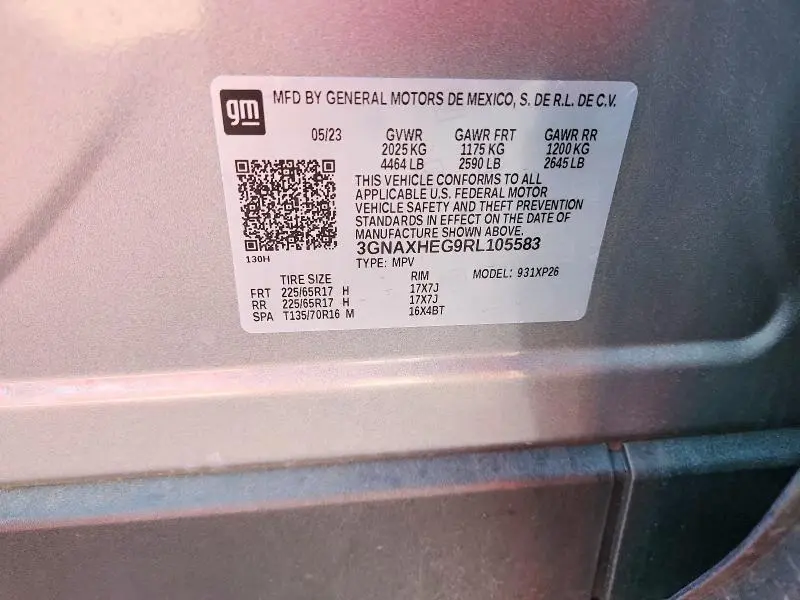 2024 CHEVROLET EQUINOX LS  