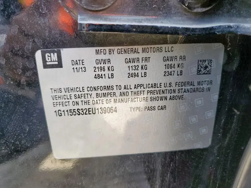 2014 CHEVROLET IMPALA LTZ