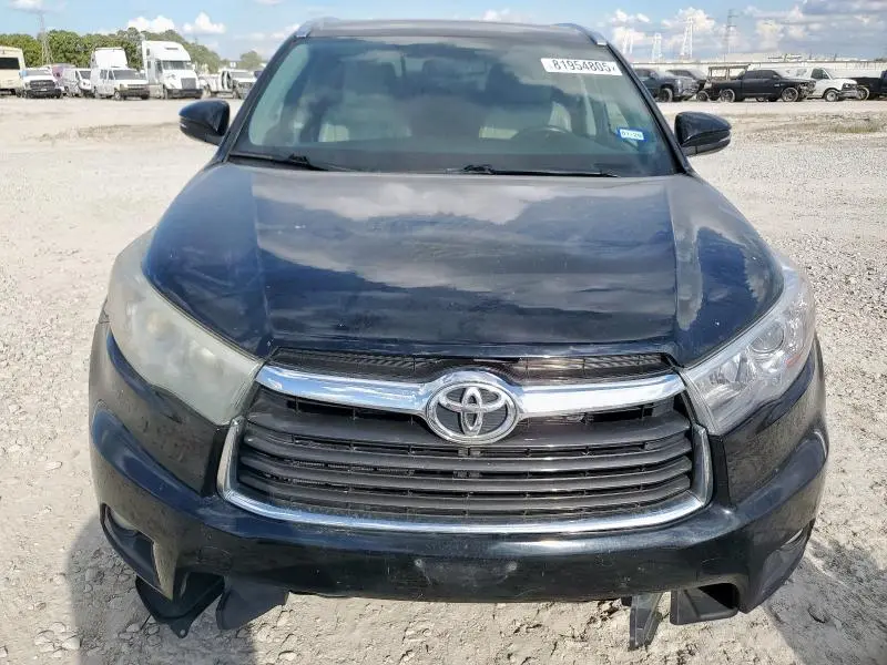 2015 TOYOTA HIGHLANDER XLE  