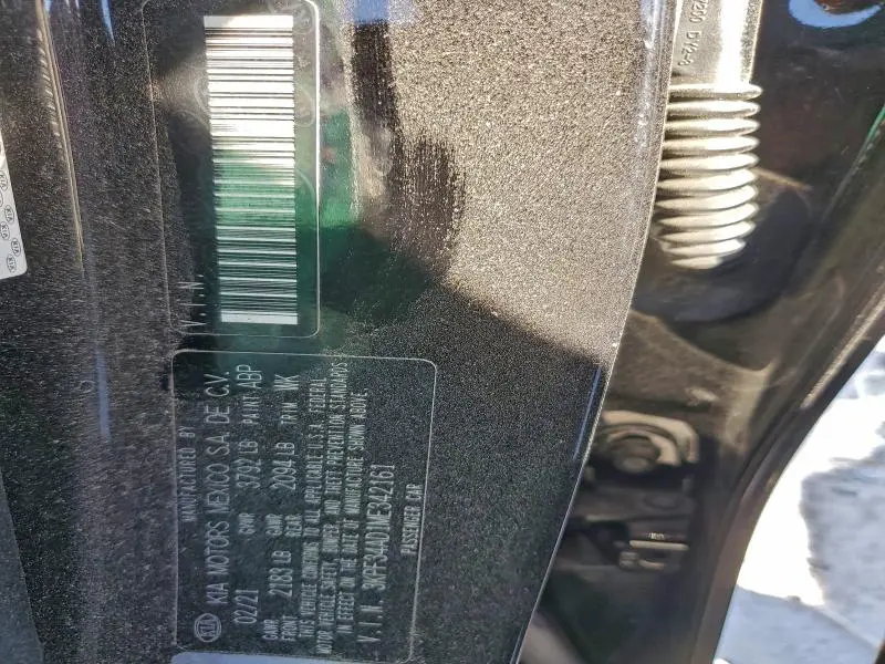 2021 KIA FORTE GT LINE  