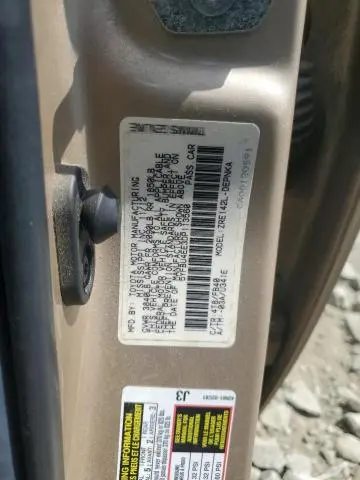 2013 TOYOTA COROLLA BASE  