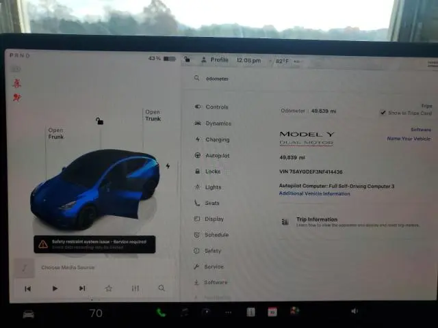 2022 TESLA MODEL Y   