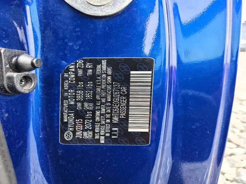 2016 HYUNDAI VELOSTER TURBO  