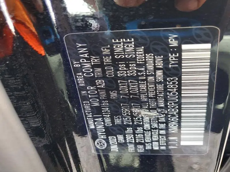 2023 HYUNDAI KONA SEL  