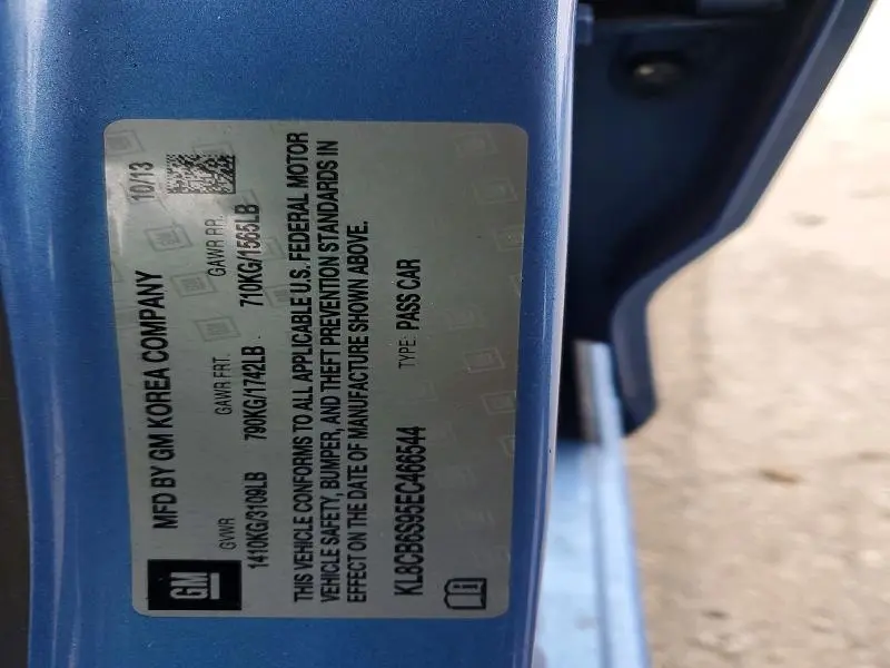 2014 CHEVROLET SPARK LS  