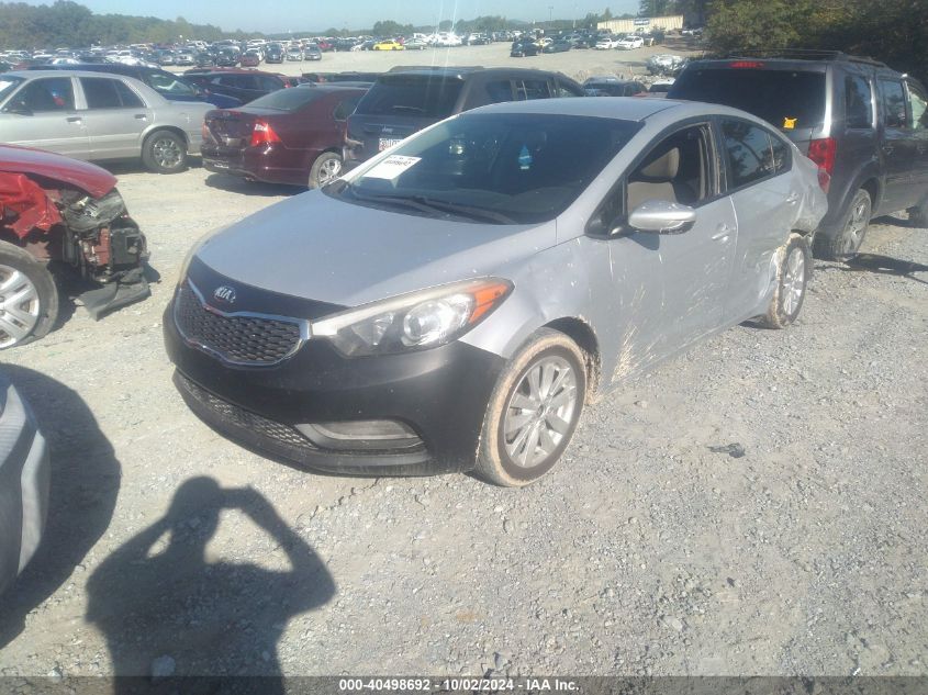 2015 KIA FORTE LX