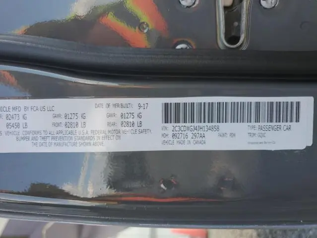 2018 DODGE CHARGER R/T 392  