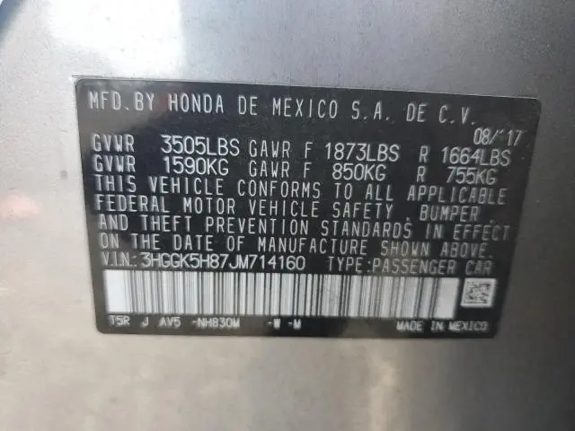 2018 HONDA FIT EX  