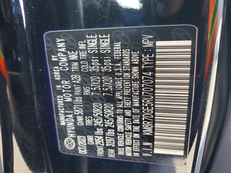 2024 HYUNDAI PALISADE CALLIGRAPHY  