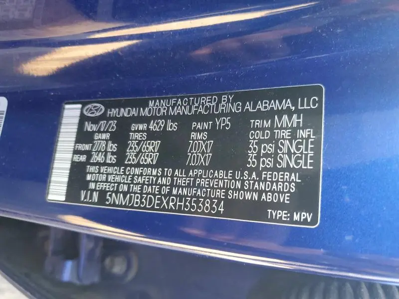 2024 HYUNDAI TUCSON SEL  