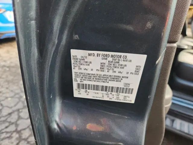 2012 FORD ESCAPE LIMITED  