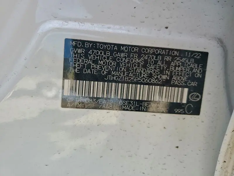 2023 LEXUS IS 350 F SPORT DESIGN  