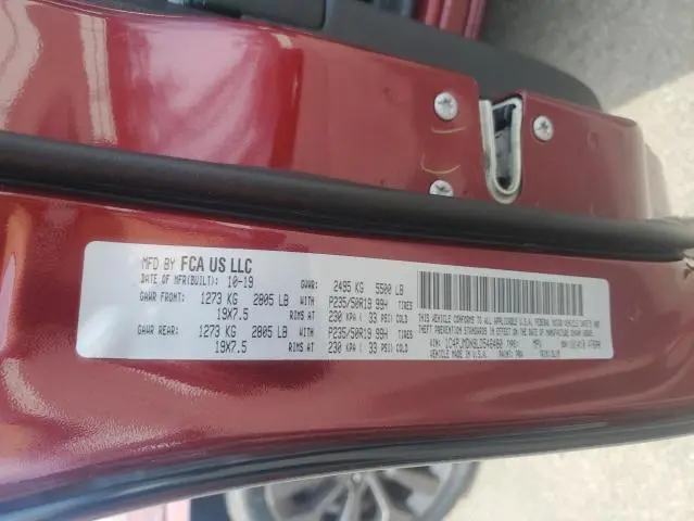 2020 JEEP CHEROKEE LIMITED  