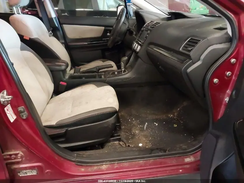 2016 SUBARU CROSSTREK 2.0I PREMIUM