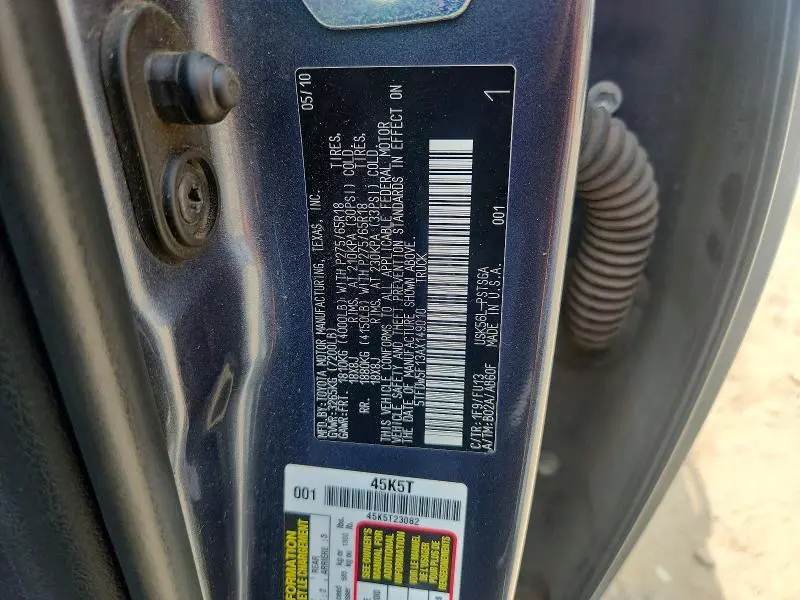 2010 TOYOTA TUNDRA CREWMAX SR5  