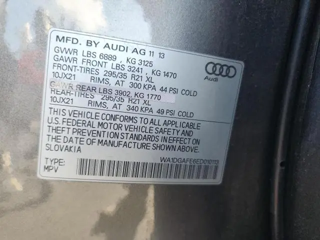 2014 AUDI Q7 PRESTIGE  