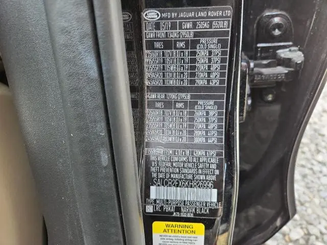 2019 LAND ROVER DISCOVERY SPORT HSE  