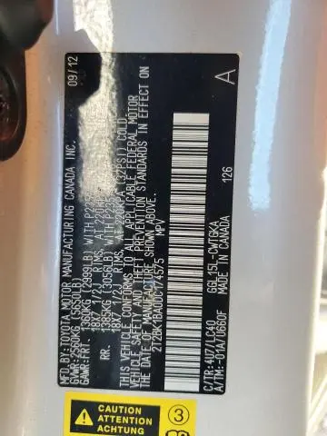 2013 LEXUS RX 350 BASE  