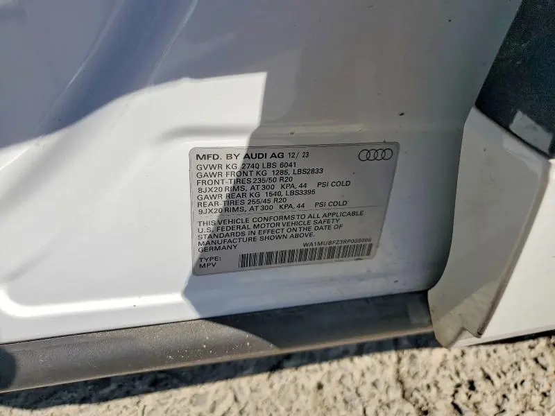 2024 AUDI Q4 E-TRON PRESTIGE  