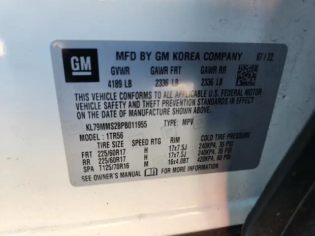 2023 CHEVROLET TRAILBLAZER LS  