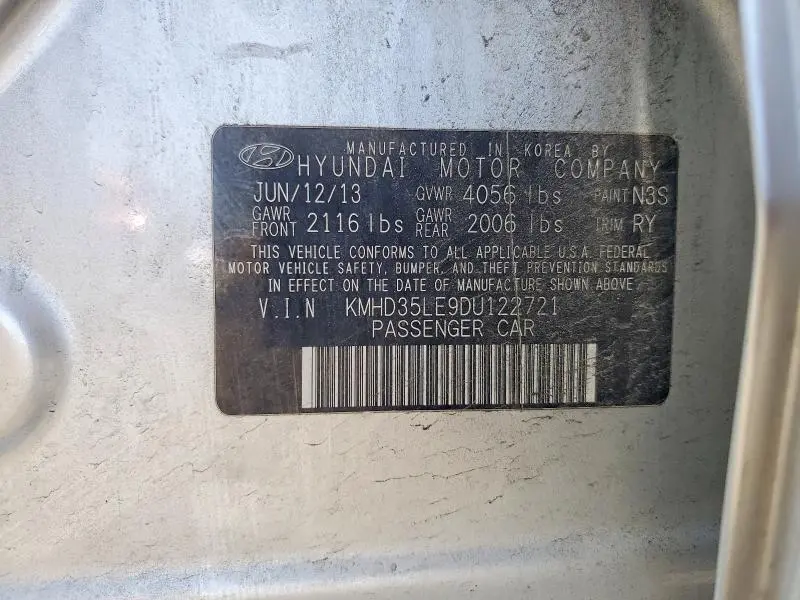 2013 HYUNDAI ELANTRA GT BASE  