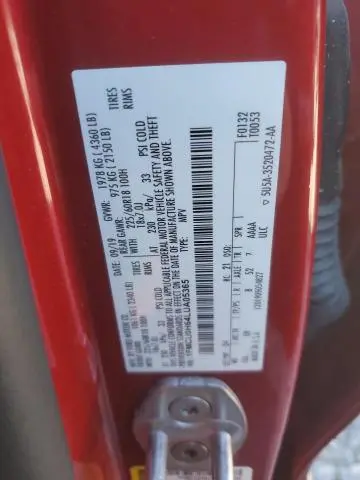 2020 FORD ESCAPE SEL  