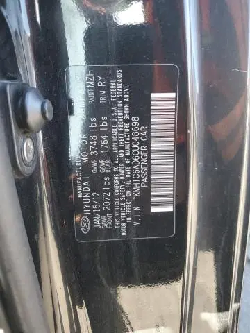 2012 HYUNDAI VELOSTER   