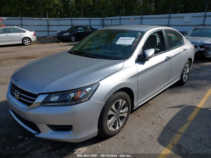 2013 HONDA ACCORD LX