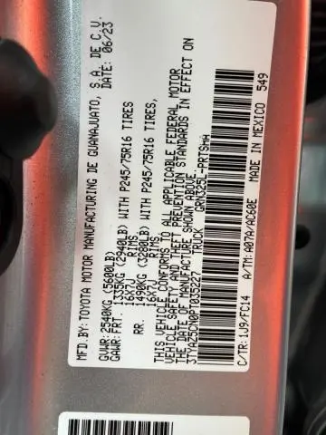 2023 TOYOTA TACOMA DOUBLE CAB  