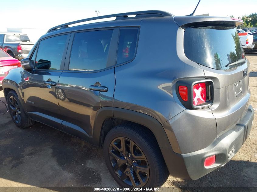 2017 JEEP RENEGADE ALTITUDE FWD