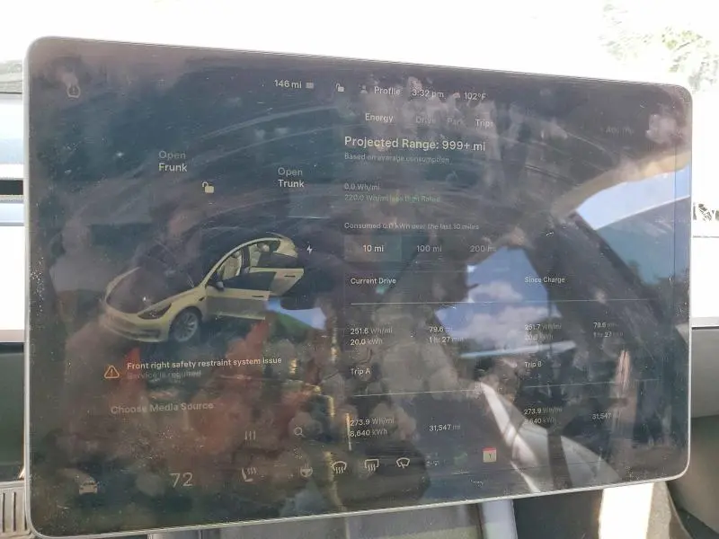 2022 TESLA MODEL 3   
